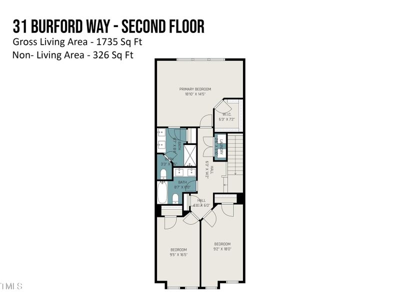 floor plan (2nd floor) -31 burford