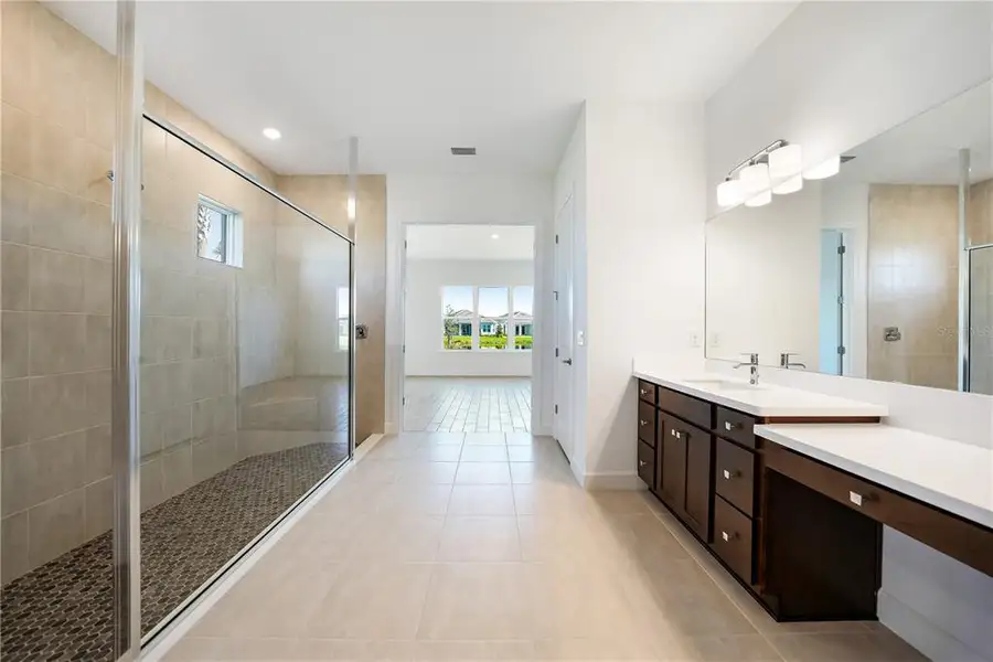 Furnished interior view inside a new home in Esplanade at Skye Ranch, Sarasota (Image 5).