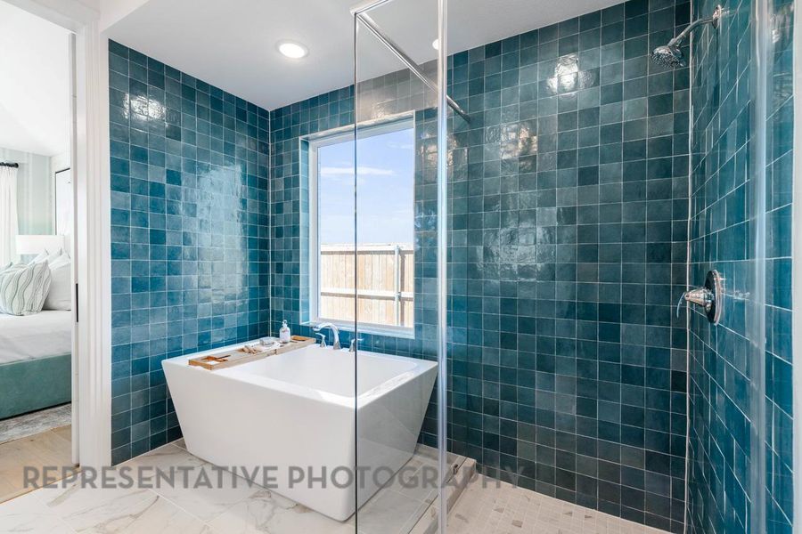 Furnished interior view inside a new home in Santa Rita Ranch: 40-45ft. lots, Liberty Hill (Image 16). Furnished interior view inside a new home in Santa Rita Ranch: 40-45ft. lots, Liberty Hill (Image 16).