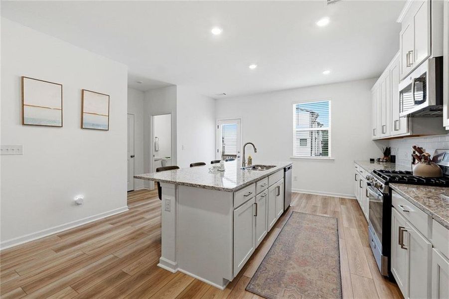 Furnished interior view inside a new home in Henson Square, Lawrenceville (Image 22).