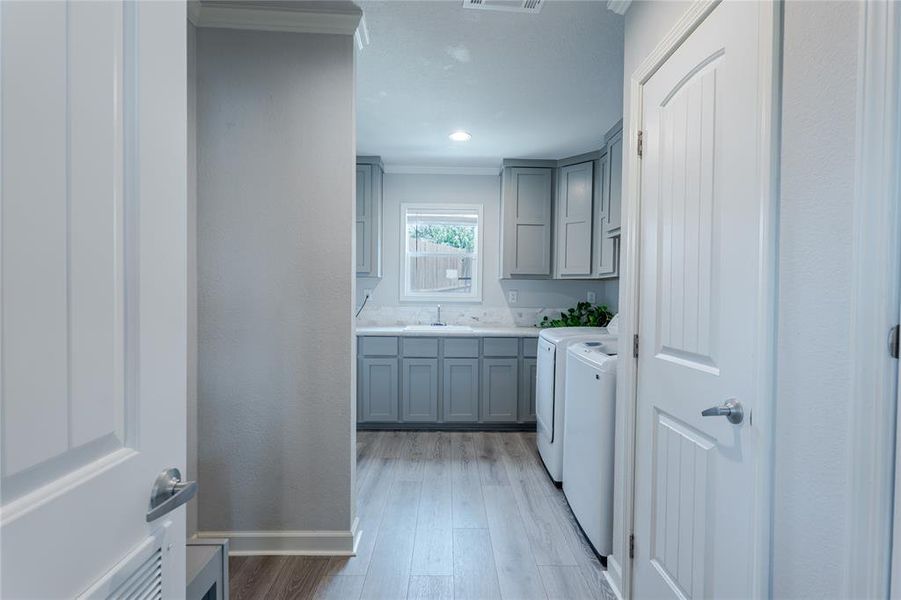 Furnished interior view inside a new home in , Graford (Image 4).