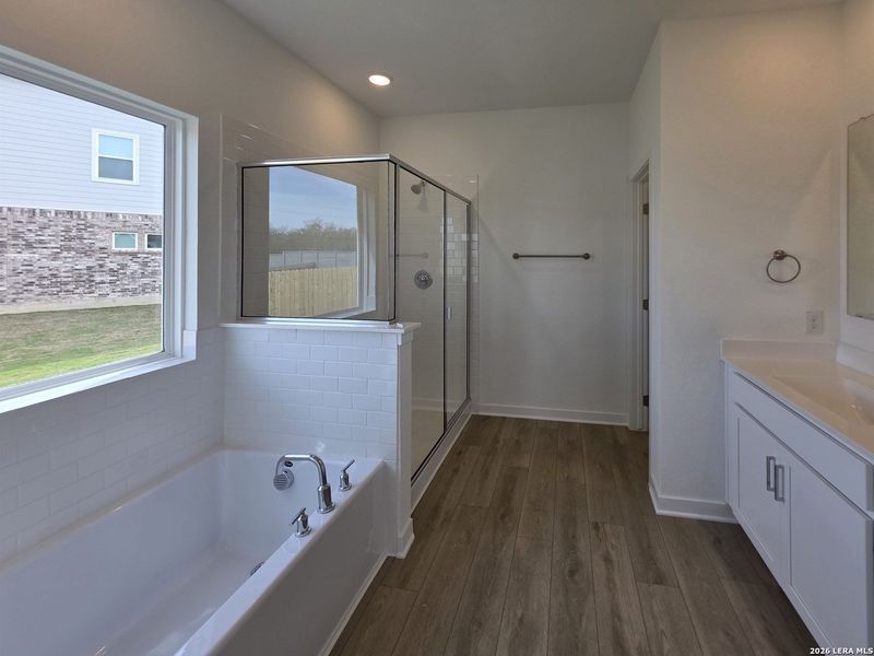 Furnished interior view inside a new home in Saddlebrook Ranch, Schertz (Image 5).