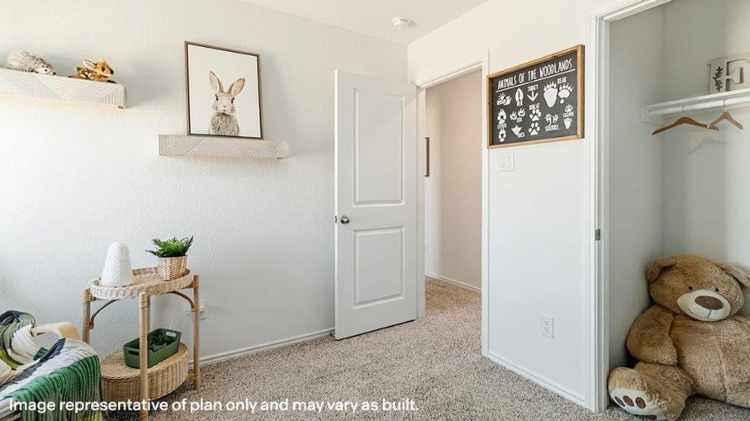 Furnished interior view inside a new home in Hickory Ridge, Elmendorf (Image 34).