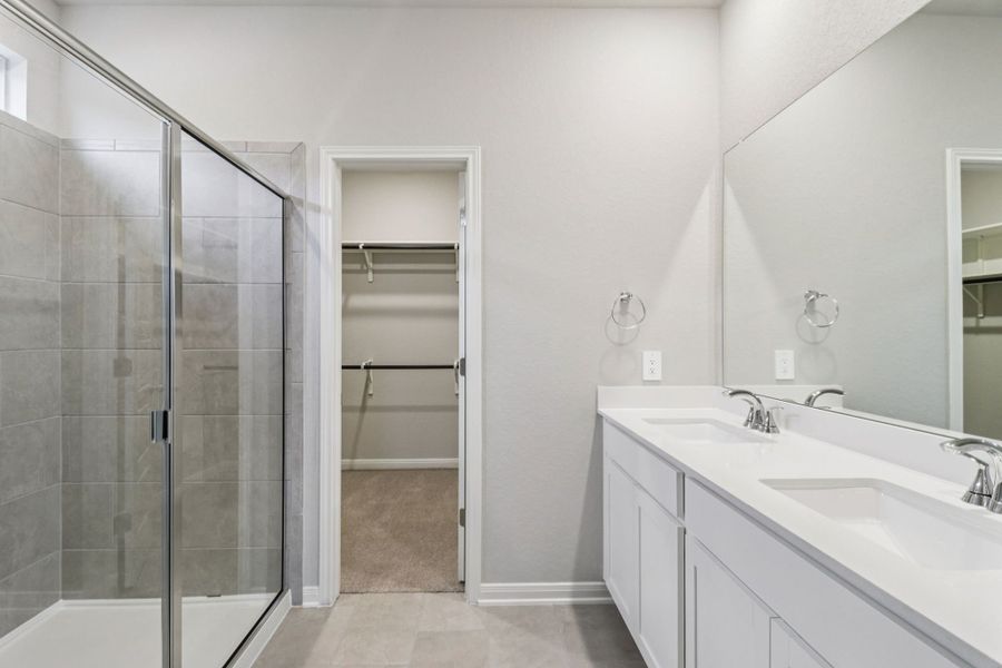 Furnished interior view inside a new home in Legendary Trails - Premier Series, Cibolo (Image 8).