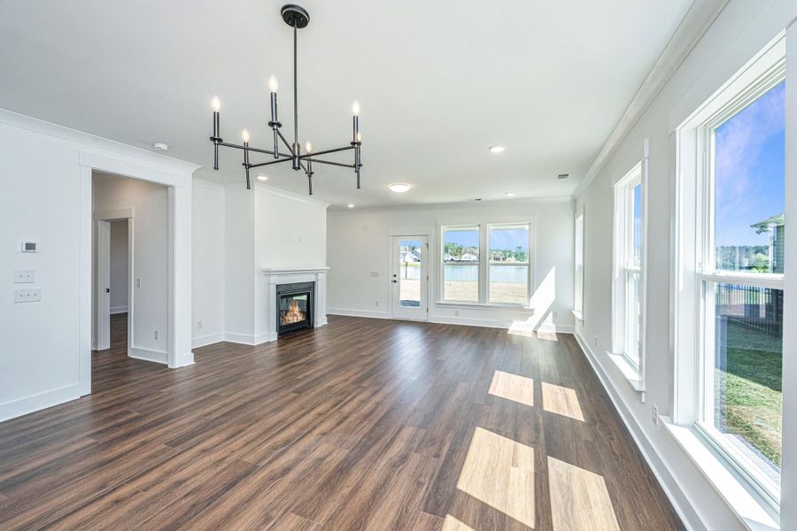 Spacious, unfurnished interior of a new home in , Ridgeville (Image 17).