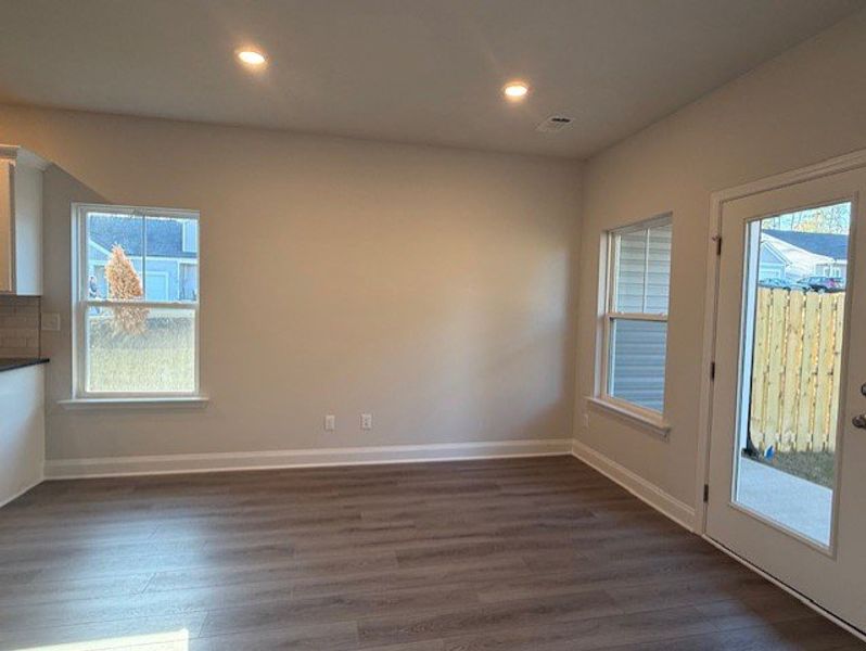 Spacious, unfurnished interior of a new home in Caroleton Townhomes, Grovetown (Image 22). Spacious, unfurnished interior of a new home in Caroleton Townhomes, Grovetown (Image 22).