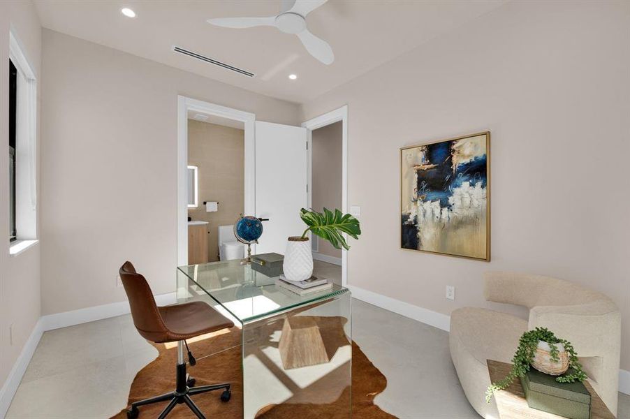 Furnished interior view inside a new home in , Fort Lauderdale (Image 18).