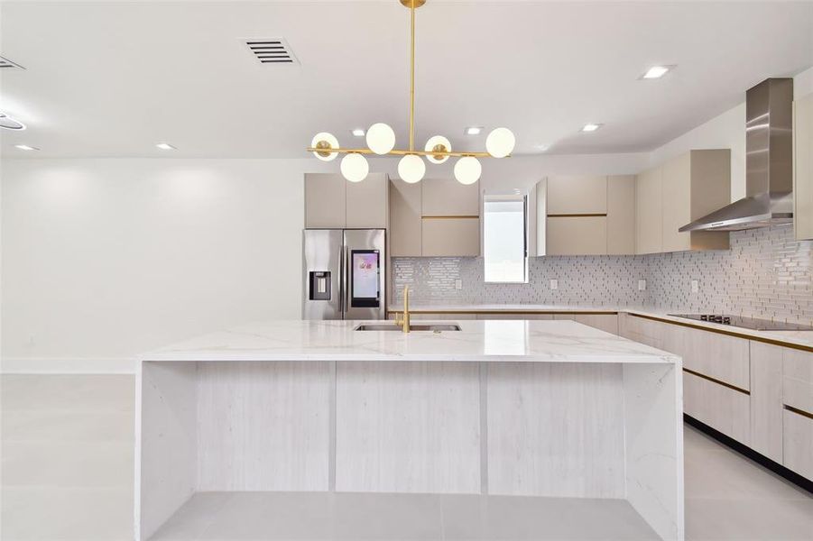 Furnished interior view inside a new home in , Tampa (Image 14).