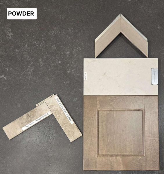 Sample of building materials used in homes in Evergreen 70', Conroe (Image 6).