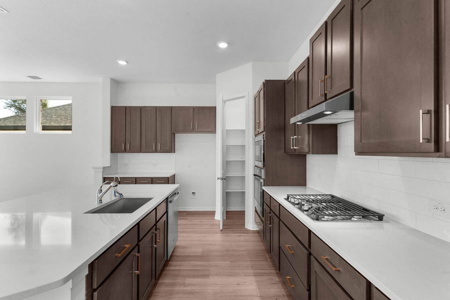 Furnished interior view inside a new home in Highland Village, Georgetown (Image 11).