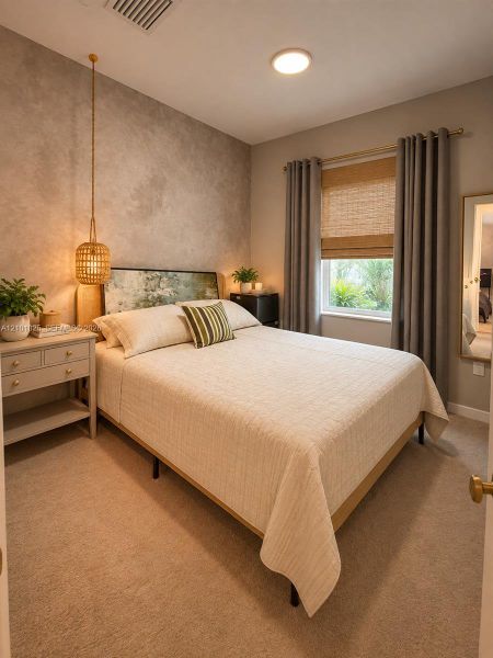 Furnished interior view inside a new home in , Florida City (Image 13).