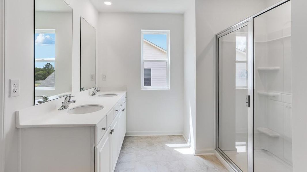 Furnished interior view inside a new home in Heritage River, Euharlee (Image 5).