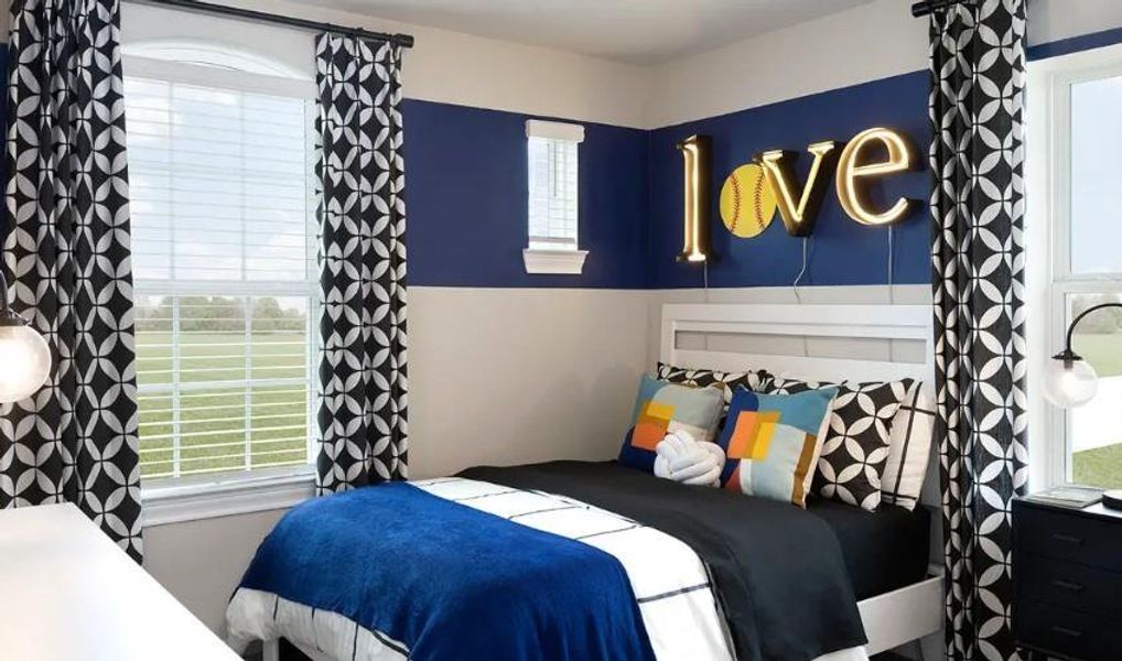 Photo is not of the actual home, but is an inspirational photo of builder’s model home and may depict options, furnishings, and/or decorator features that are not included