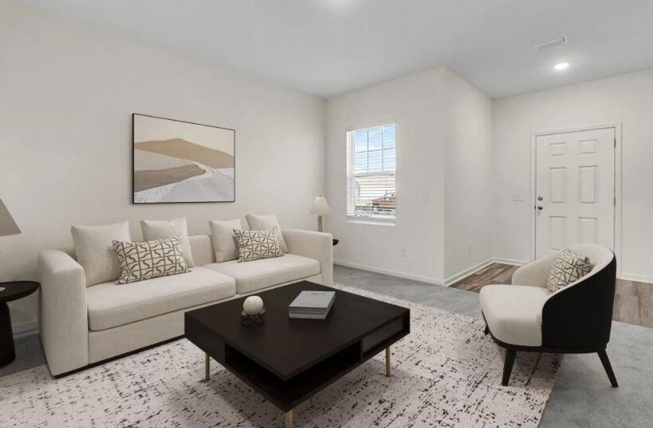 Furnished interior view inside a new home in , Ridgeville (Image 6).