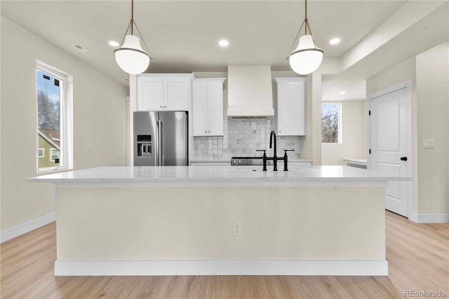 Furnished interior view inside a new home in , Colorado Springs (Image 8).