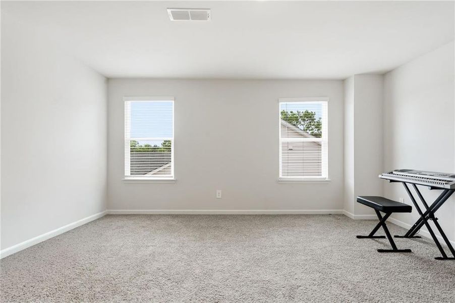 Spacious, unfurnished interior of a new home in Vistas at Towne Mill, Canton (Image 26).