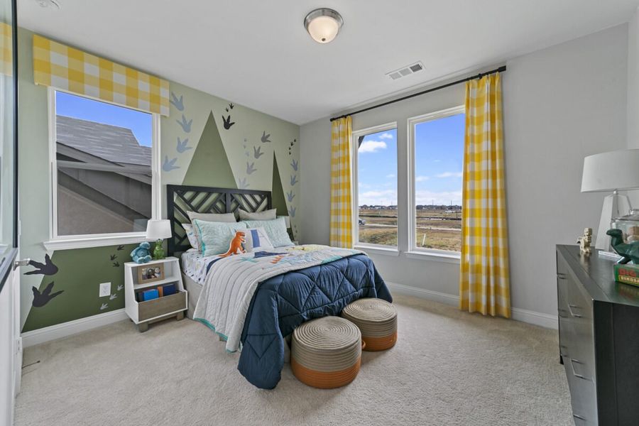 Representative furnished interior of a home built from the Duets D417 by Landon Homes in Lexington Frisco, Frisco (Image 38).