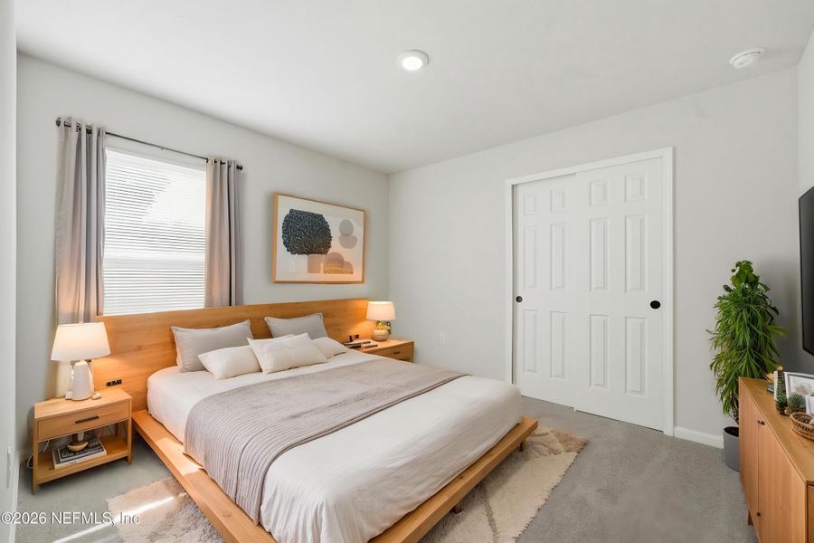 Furnished interior view inside a new home in , Jacksonville (Image 9).