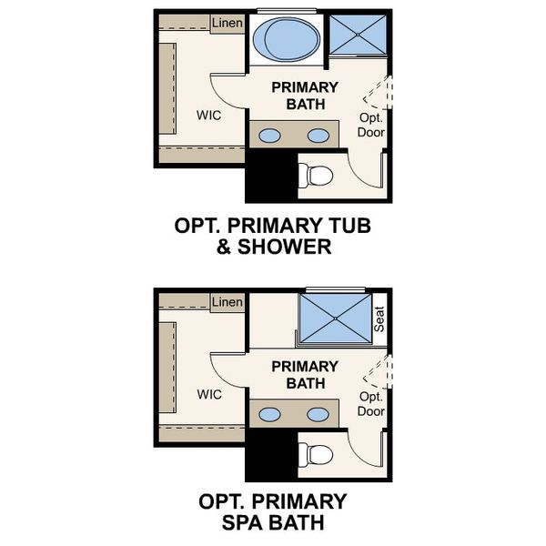 2D floor plan layout for the Raybun by Century Communities in Willow at Teravalis, Buckeye, AZ (Image 5).