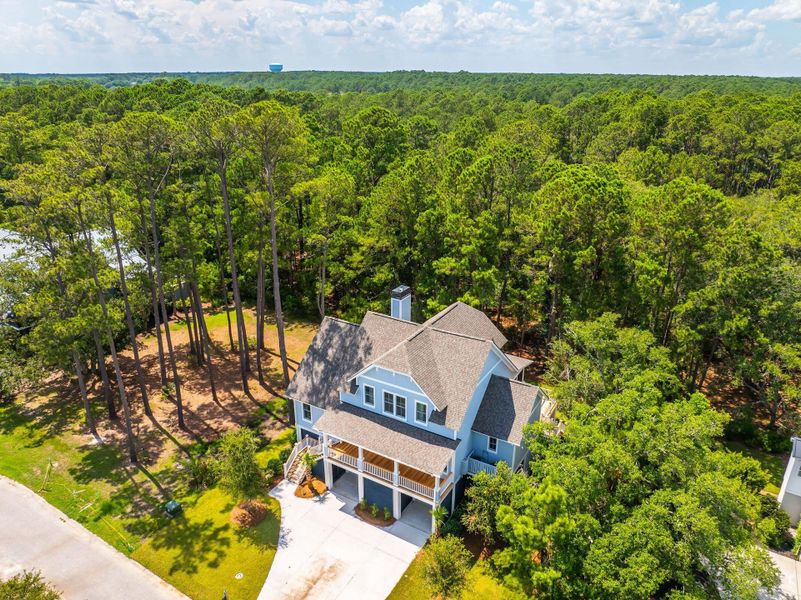 Front exterior of a new home in , Johns Island, SC, highlighting curb appeal (Image 38). Front exterior of a new home in , Johns Island, SC, highlighting curb appeal (Image 38).