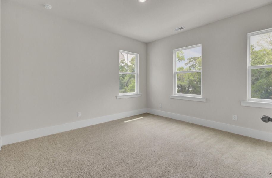 Spacious, unfurnished interior of a new home in , Johns Island (Image 62).