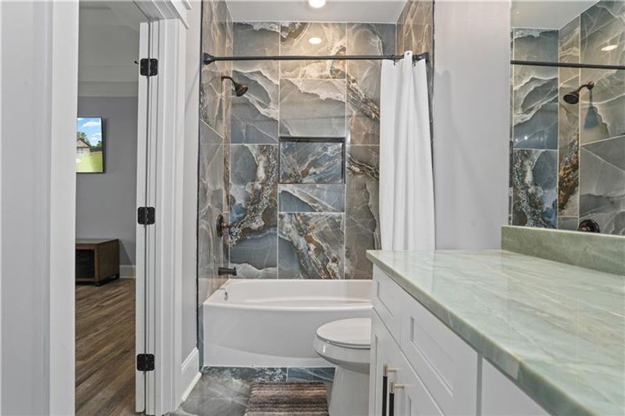 Furnished interior view inside a new home in , Acworth (Image 47). Furnished interior view inside a new home in , Acworth (Image 47).