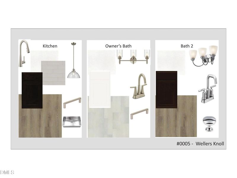Sample of building materials used in homes in Wellers Knoll, Lillington (Image 21).