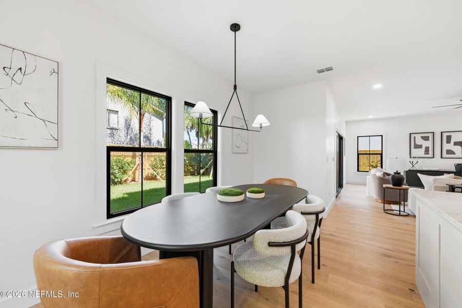 Furnished interior view inside a new home in , Jacksonville Beach (Image 12).