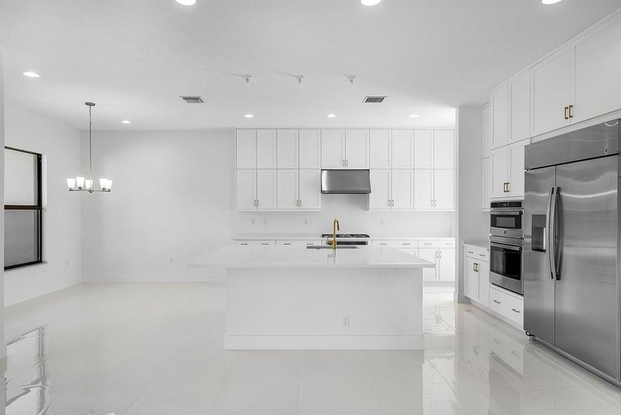 Furnished interior view inside a new home in Lotus Edge, Boca Raton (Image 9).