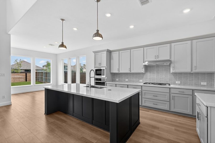 Furnished interior view inside a new home in The Ridge at Northlake, Northlake (Image 6).