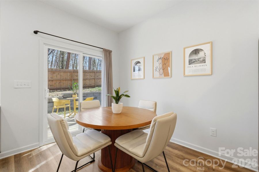 Furnished interior view inside a new home in , Charlotte (Image 11).