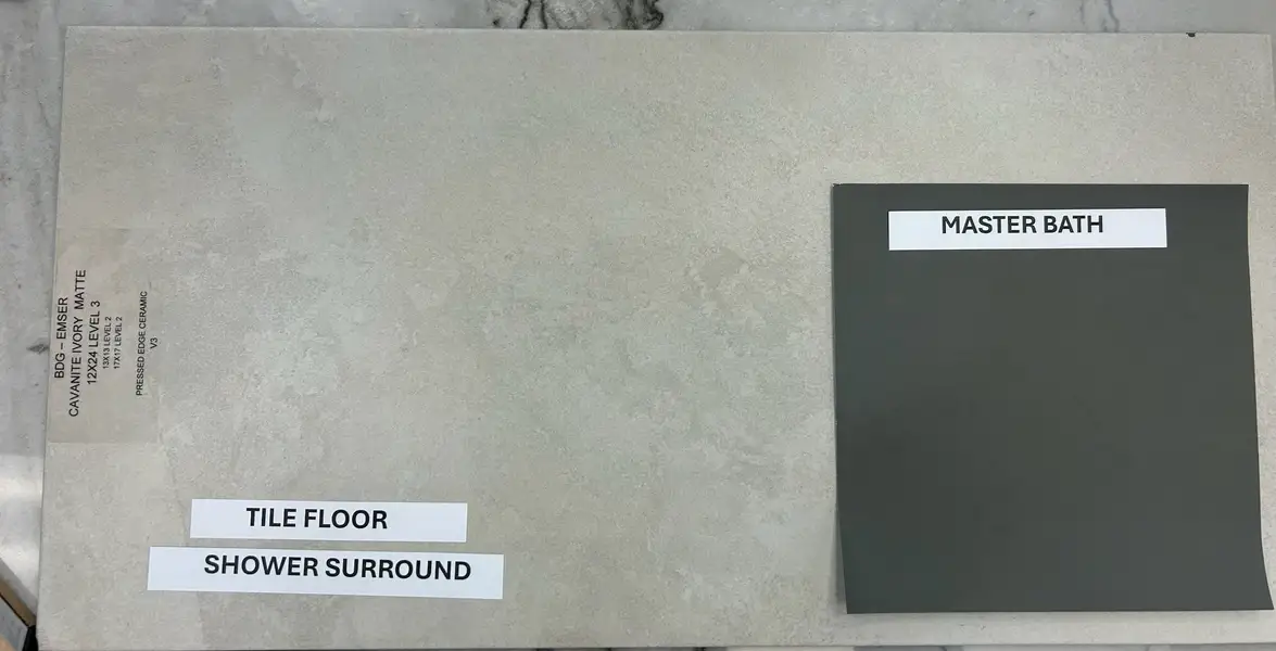 Sample of building materials used in homes in Trail Creek, Cleburne (Image 5).