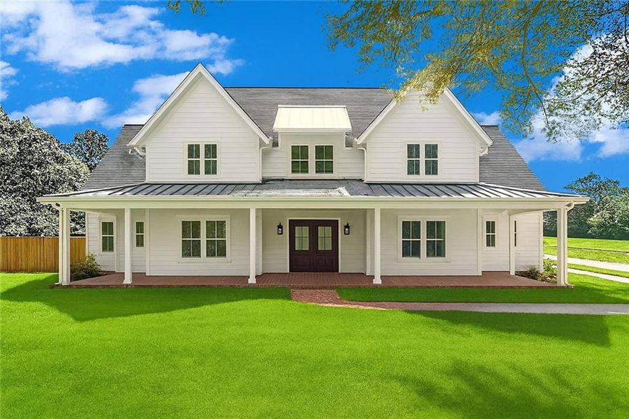 Exterior details and patio area of a home in , Canton (Image 3). Exterior details and patio area of a home in , Canton (Image 3).
