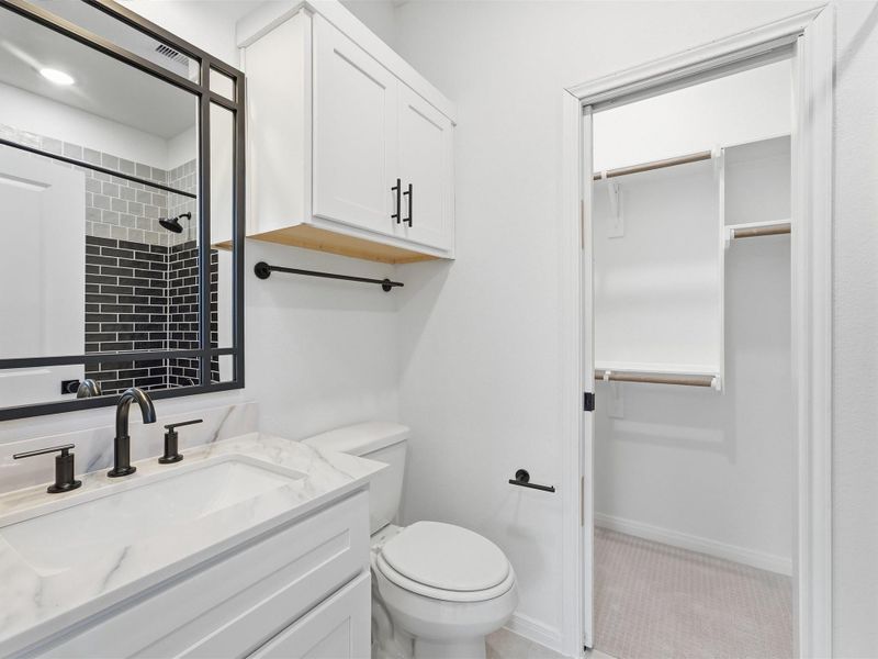 Furnished interior view inside a new home in , Houston (Image 6).