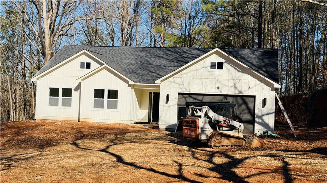 In-progress construction of a new home in , Hiram, GA (Image 26).