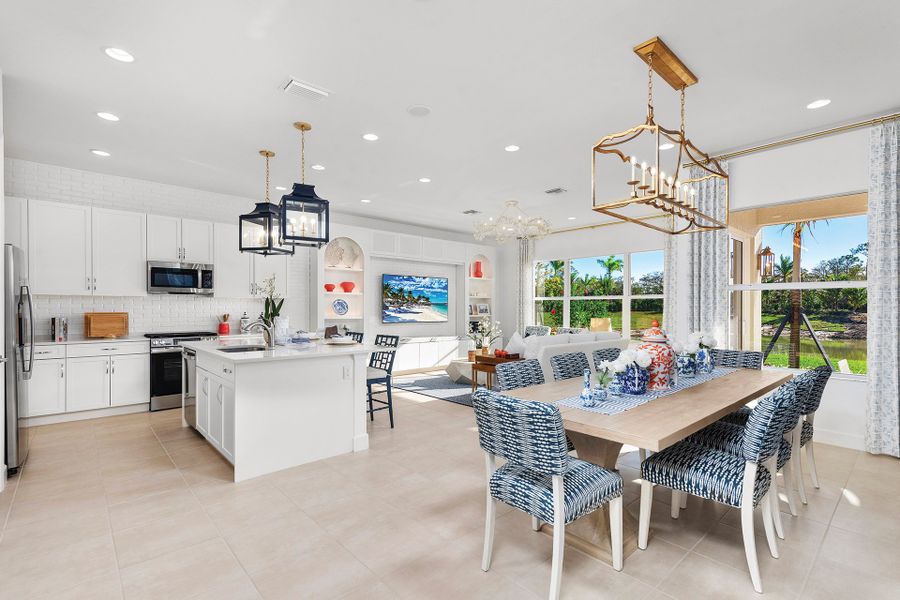 Representative furnished interior of a home built from the Luna by GL Homes in Valencia Sky (55+), Naples (Image 7).