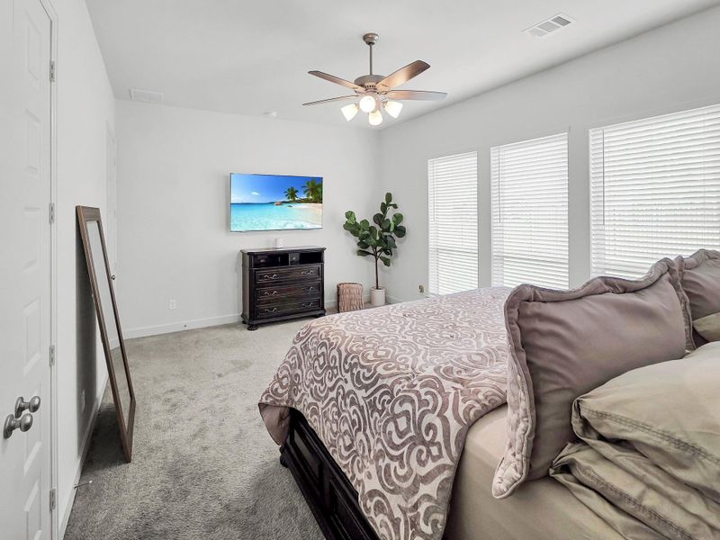 Furnished interior view inside a new home in Artavia, Conroe (Image 31).