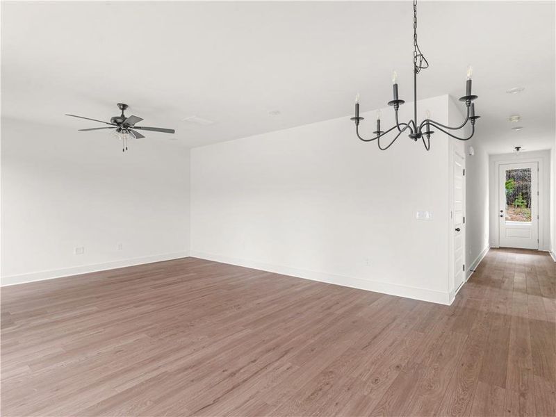 Spacious, unfurnished interior of a new home in , Mansfield (Image 36).
