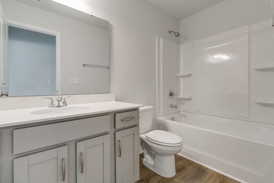 Furnished interior view inside a new home in Winston Point, Gilbert (Image 11). Furnished interior view inside a new home in Winston Point, Gilbert (Image 11).