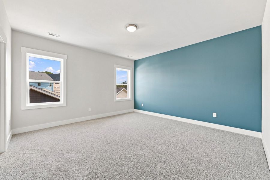 Spacious, unfurnished interior of a new home in Wendell Falls, Wendell (Image 22).