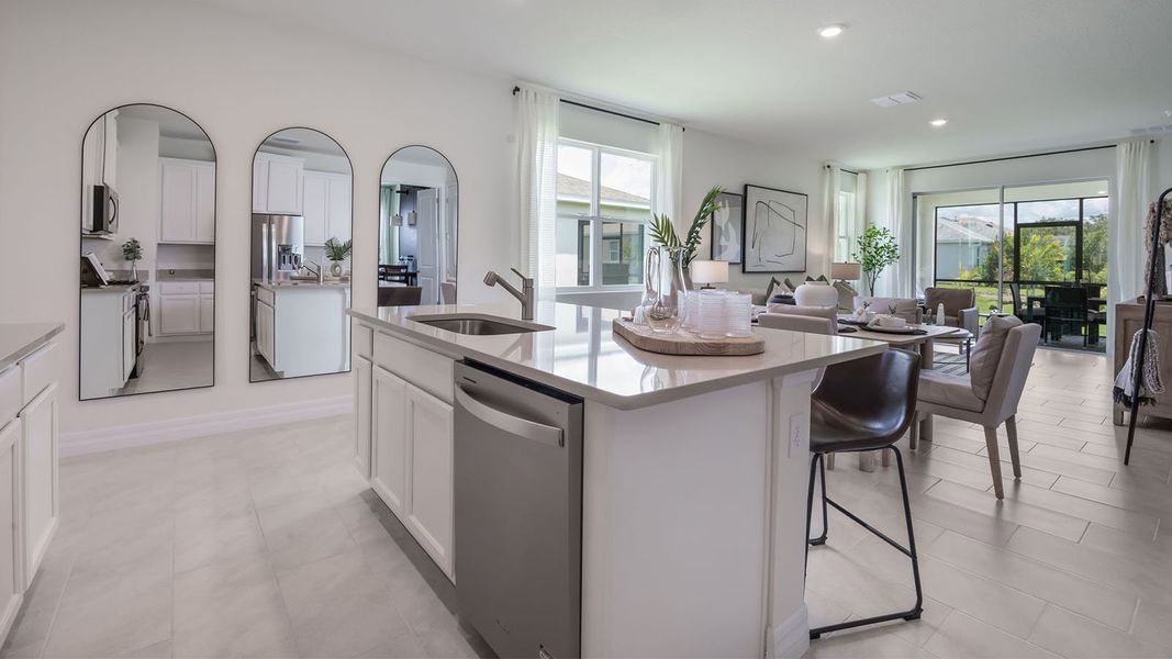 Furnished interior view inside a new home in Lakes of Mount Dora, Mount Dora (Image 16).