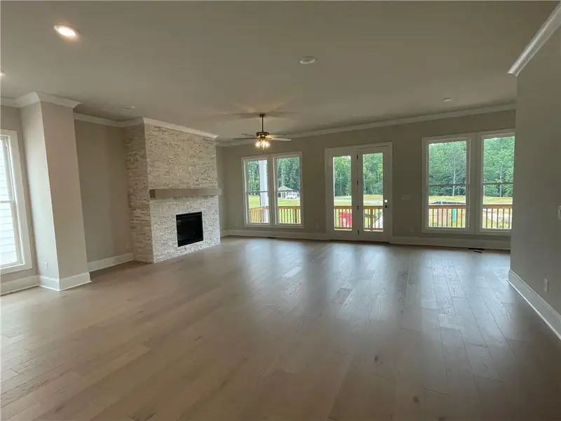 Spacious, unfurnished interior of a new home in Waterside Single Family, Peachtree Corners (Image 21). Spacious, unfurnished interior of a new home in Waterside Single Family, Peachtree Corners (Image 21).