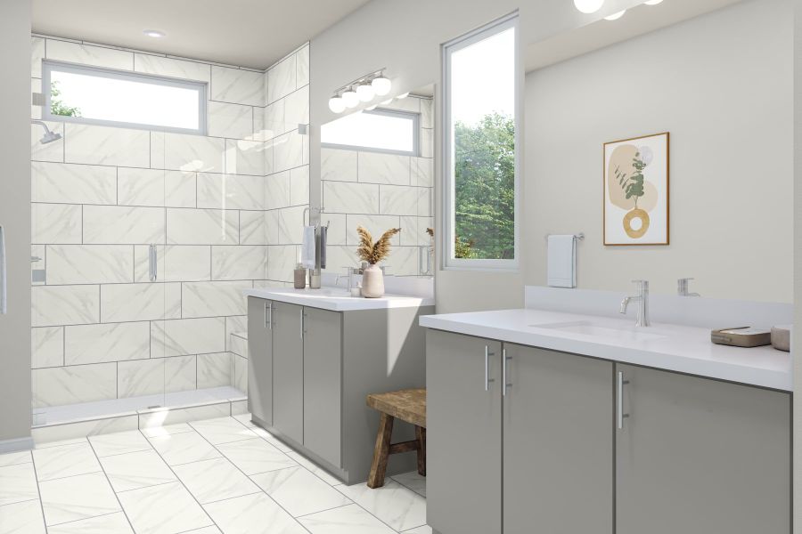 Representative furnished interior of a home built from the Felix by Tri Pointe Homes in Summit At Homestead, Chapel Hill (Image 5).