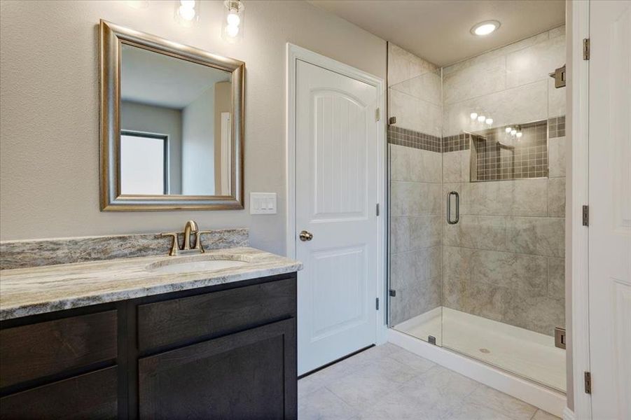 Furnished interior view inside a new home in , Sherman (Image 12).