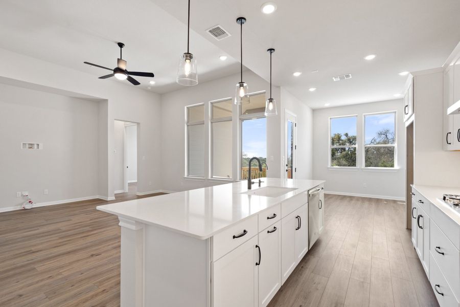 Representative furnished interior of a home built from the Sawgrass by Ashton Woods in Berry Creek Highlands, Georgetown (Image 10). Representative furnished interior of a home built from the Sawgrass by Ashton Woods in Berry Creek Highlands, Georgetown (Image 10).