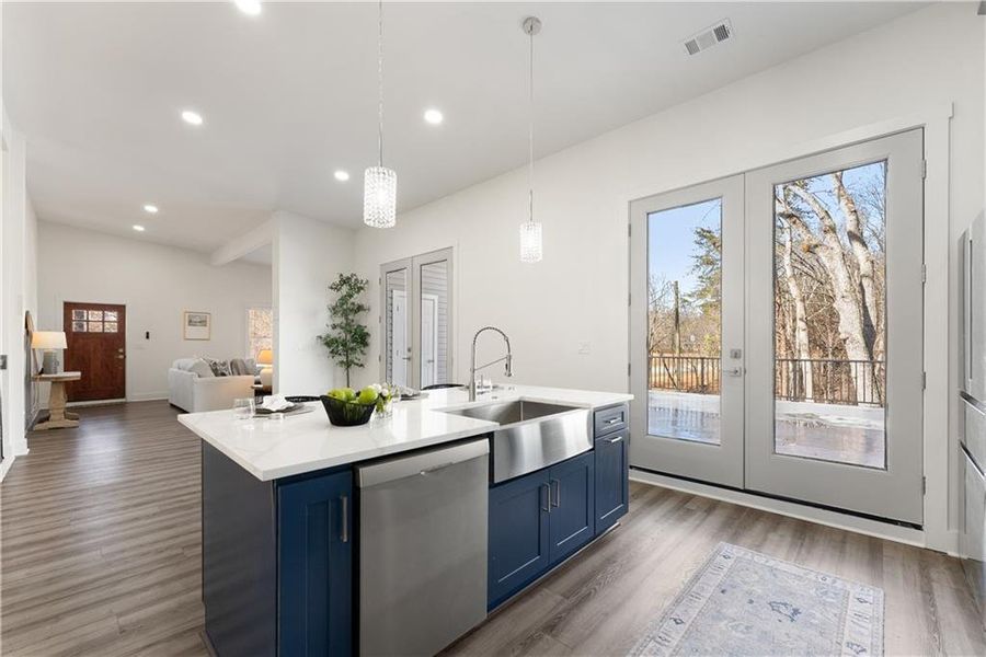 Furnished interior view inside a new home in , Gainesville (Image 16).
