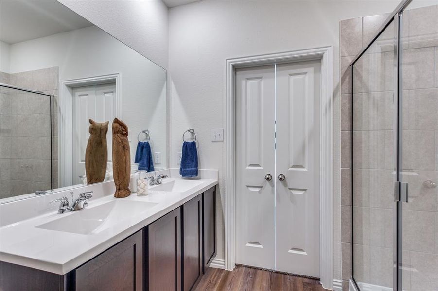 Furnished interior view inside a new home in Azle Grove, Azle (Image 3). Furnished interior view inside a new home in Azle Grove, Azle (Image 3).