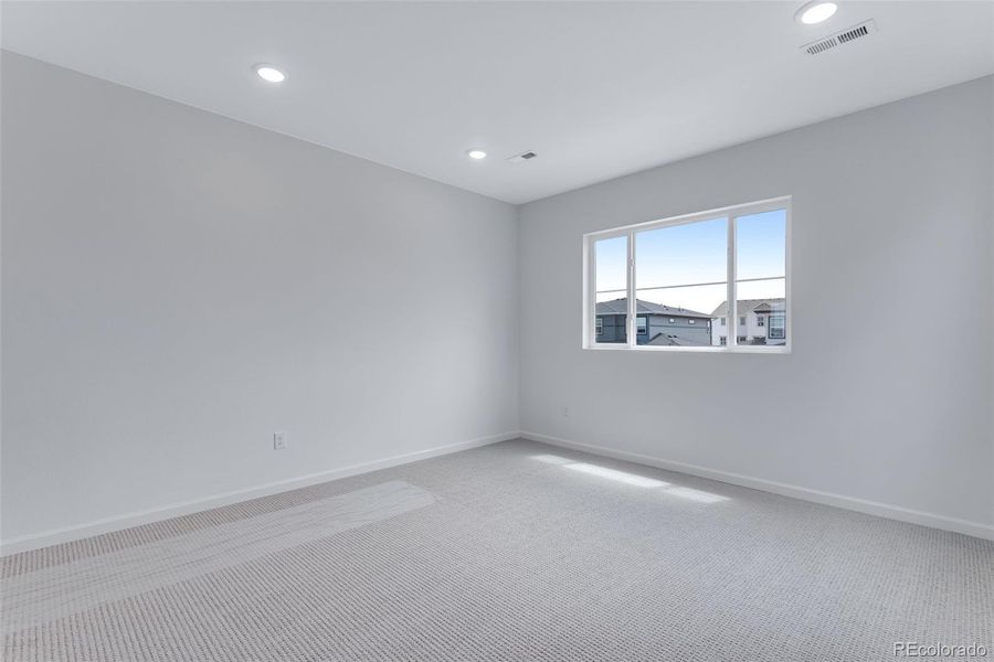 Spacious, unfurnished interior of a new home in Prelude at The Aurora Highlands, Aurora (Image 18). Spacious, unfurnished interior of a new home in Prelude at The Aurora Highlands, Aurora (Image 18).