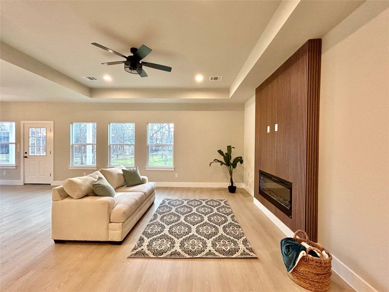 Furnished interior view inside a new home in , Bastrop (Image 10).