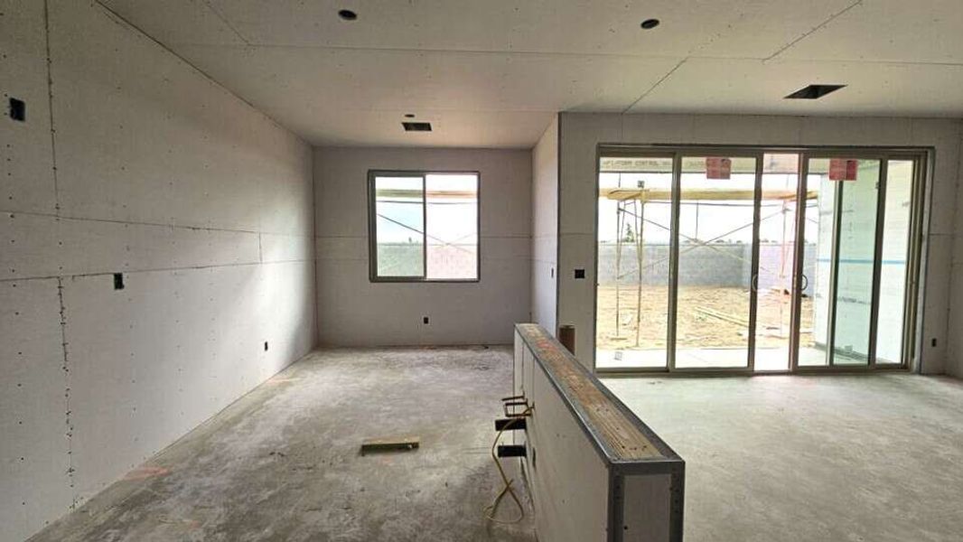 Kitchen and dining nook